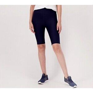 AB By Addison Bay Waverly Bike Shorts Size XS Breakpoint Navy Blue A481955 NEW